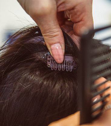 gewelddadig Behandeling kin Haarstukjes met klem, tape of ringetjes? Haarbevestingen van MarGel pruik  haarwerken